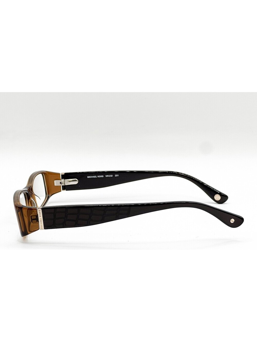 Michael Kors Mk232 201 Coffee Authentic Eyeglasses 50-16-130 - Picture 2 of 5
